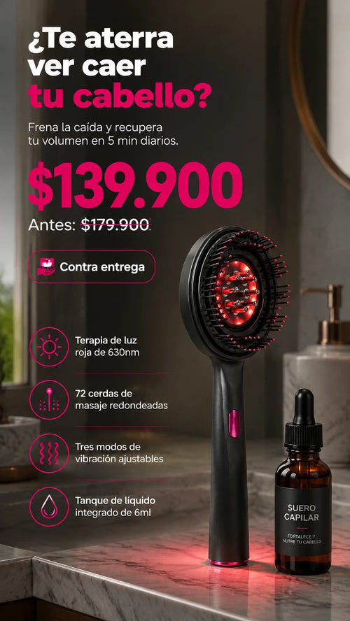 Cepillo Masajeador Capilar