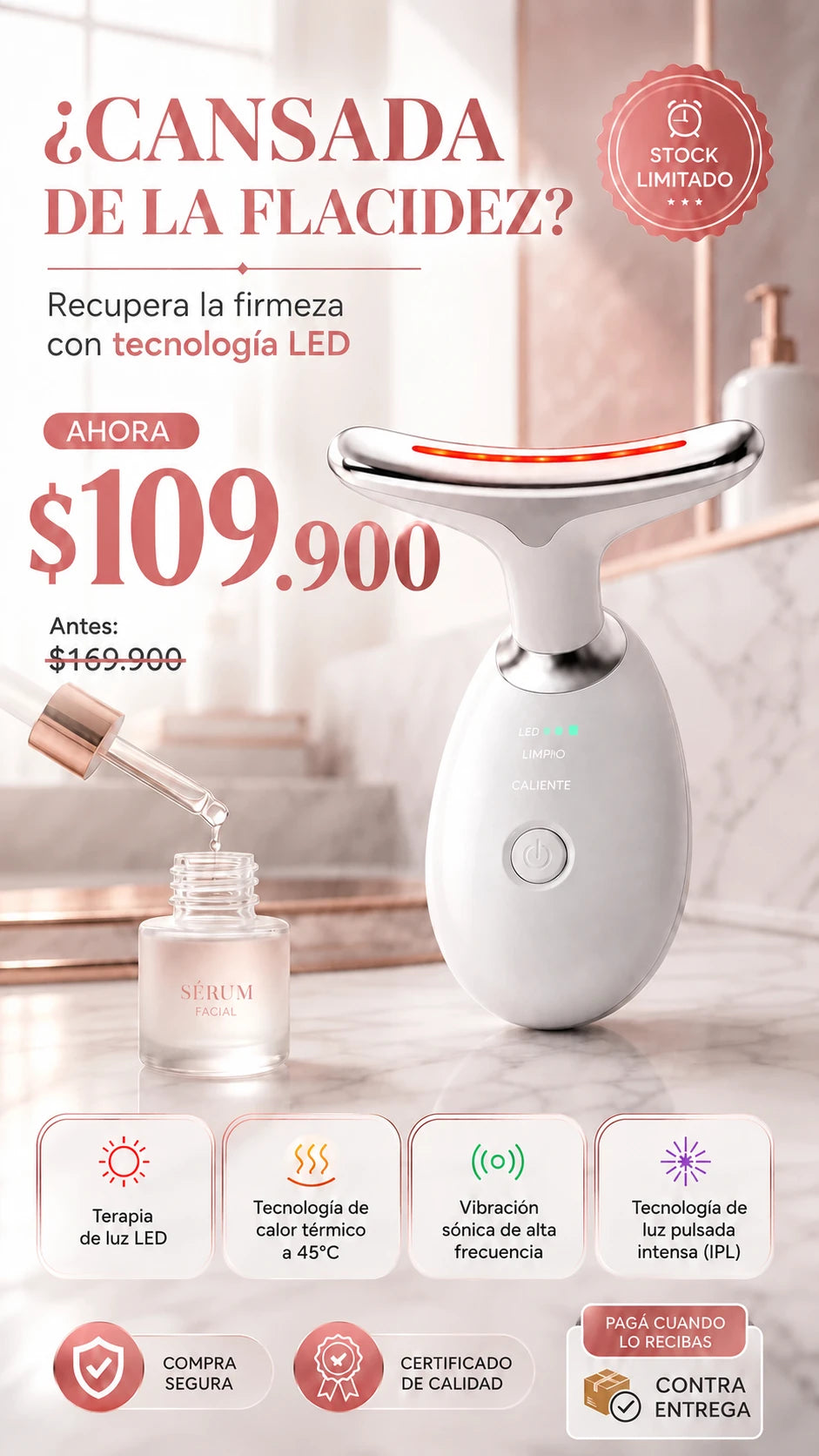Masajeador Facial Reductor